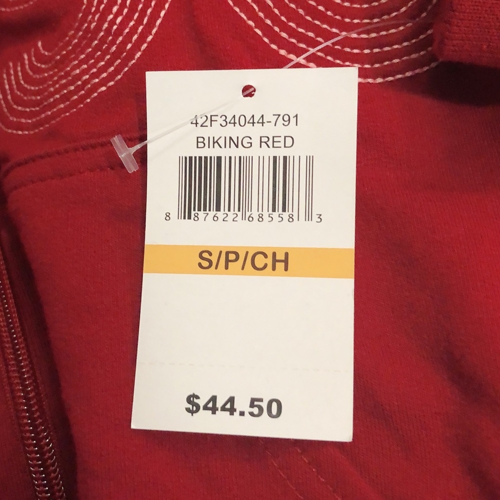 Lucky Brand Jorgensen Track Jacket Biking Red Big Girl’s Size S NWT $44.50 - Picture 8 of 9